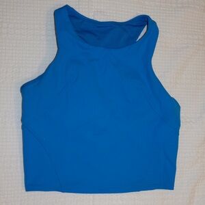 Lululemon High Neck Cropped Tank Size 6